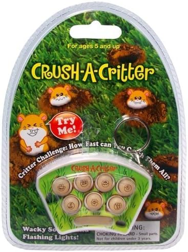 Crush-A-Critter Hand Held Game