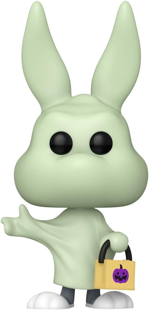 Funko POP! Animation: Bugs Bunny - (Ghost)  - Looney Tunes - Collectable Vinyl Figure - Gift Idea - Official Merchandise - for Kids & Adults - Horror Fans - Model Figure for Collectors