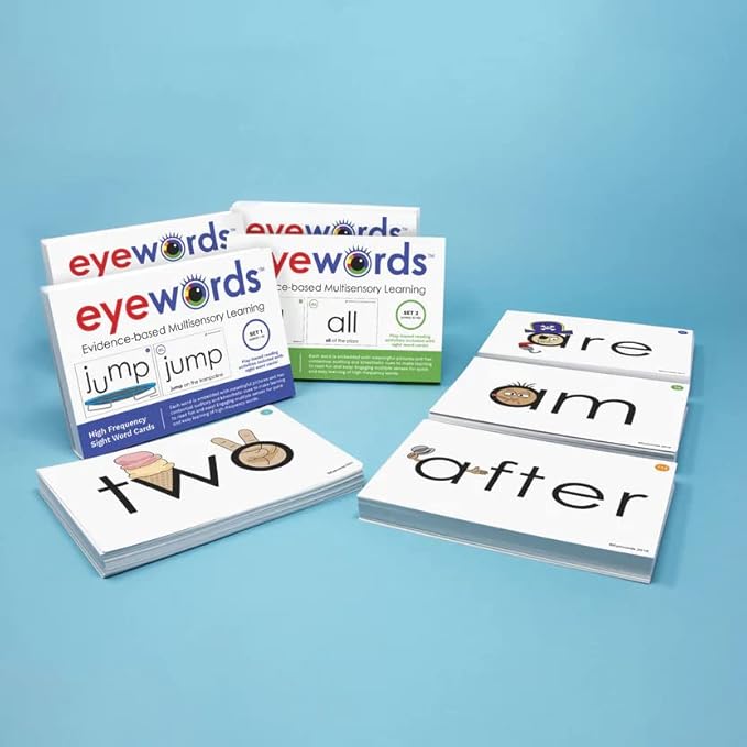 Multisensory Sight Word Cards Bundle Sets #1-3 and Colors, Shapes & Numbers