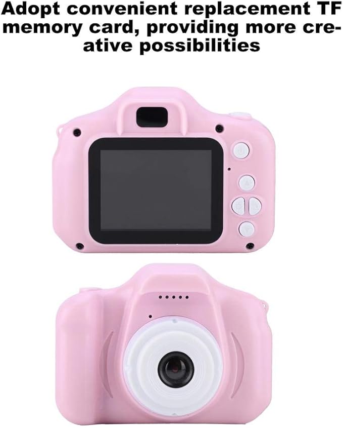 1080P Kid Camera, Children's Digital X2 Mini Portable Kid Video Camera, for Girls Birthday Birthday Christmas New Year Gift Children Toys Gifts()