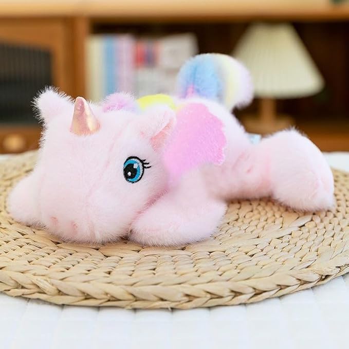 Unicorn Stuffed Animal Cute Plush Doll Toy 7 inch for Girls Boys Christmas (pa Unicorn)