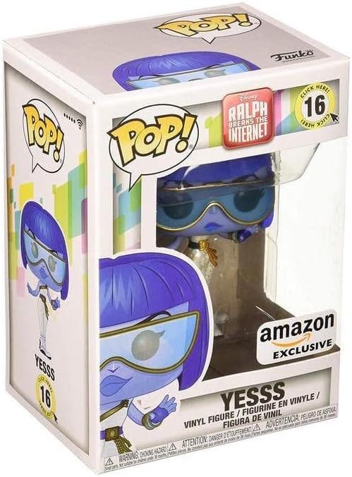 Funko Pop Disney: Wreck-It Ralph 2 - Yesss, Amazon Exclusive Collectible Figure, Multicolor (33613)