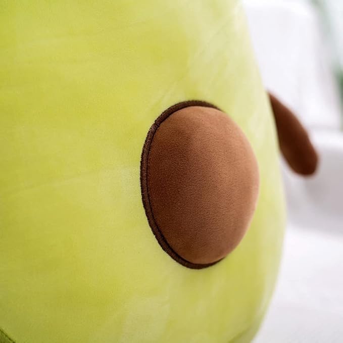 MMTTAO Long Avocado Stuffed Animal 22 Inch Avocado Plush Toy Cute Stuffies Kawaii Food Fruit Plushies Pillow Cuddle Plushie Hugging Plush Pillow Gifts for Kids Boys Girls Home Bedroom Decor, 22Inches
