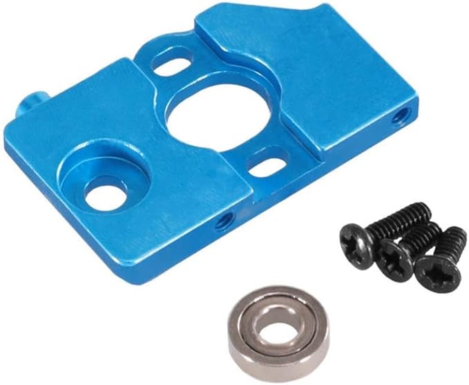 Remote Control Car 1/28 Compatible with 284010 284161 Metal Spare Parts Engine Mount(Blue)