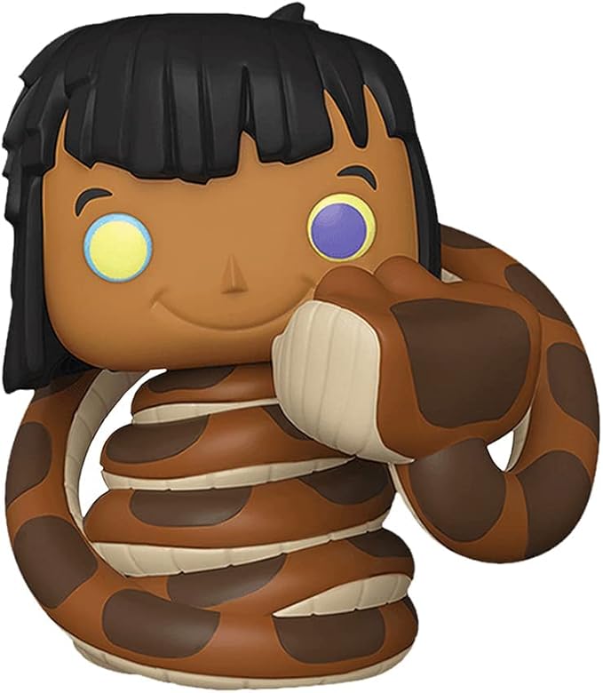 Funko Pop! The Jungle Book: Mowgli with Kaa Vinyl Figure Special Edition Exclusive