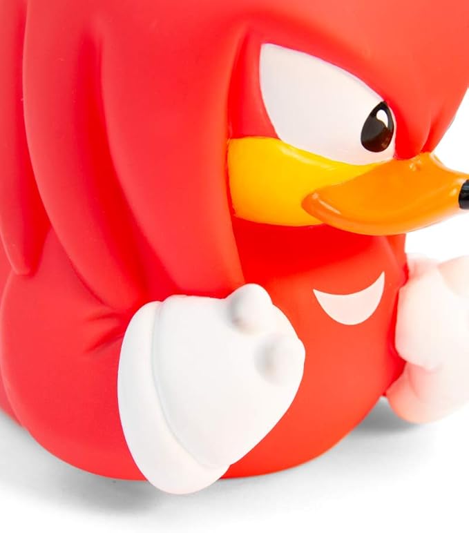 TUBBZ Sonic The Hedgehog Knuckles Collectable Duck Vinyl Figure - Official Sonic The Hedgehog Merchandise - TV Movies & Games