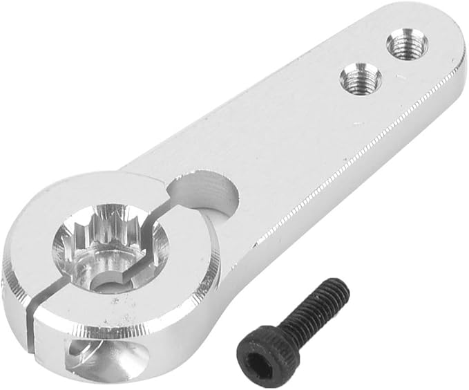 Acouto Aluminum Alloy Servo Horn 15T Arm 1/5 Truck - RC Half Arm Horn 44mm Part - Toys & GamesRemote & App Controlled Vehicles & /Remote & App Controlled Vehicle/Servos & /Servo Horns (Silver)