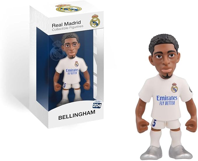 MINIX COLLECTIBLE FIGURINES - Sports Collectable 12 cm Figurine, Jude Bellingham-Real Madrid