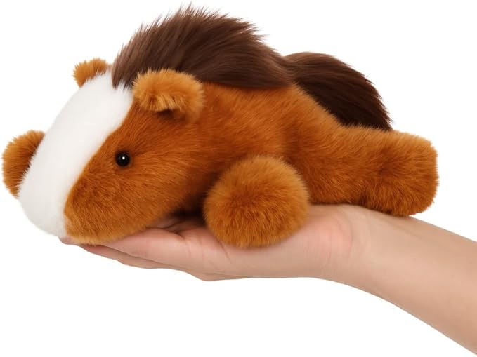 Adorable Horse Stuffed Animal Soft Plush Horse Plush Toy Cute Birthday Gifts for Kids Adults