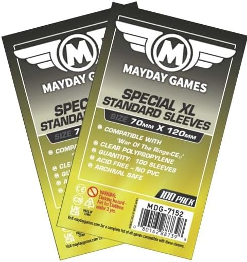 Mayday Games T.I.M.E. Stories Game Accessory- Standard Card Sleeve Bundle