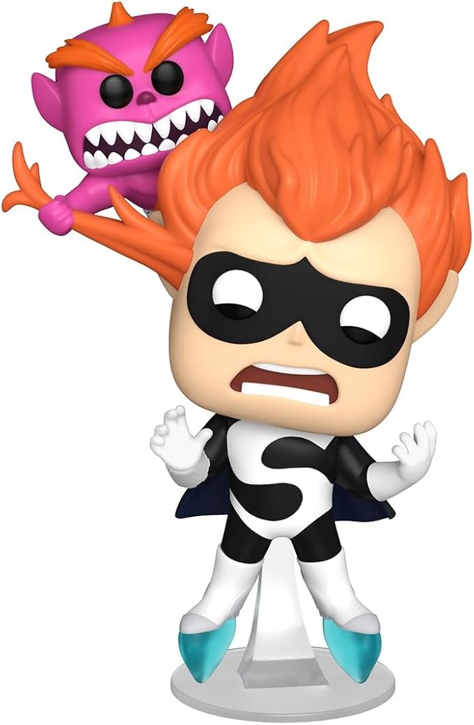 Funko Pop Disney: Incredibles 20th Anniversary - Jack-Jack - JJ & Syndrome - Disney Pixar: The Incredibles - Collectable Vinyl Figure - Gift Idea - Official Merchandise - Toys for Kids & Adults