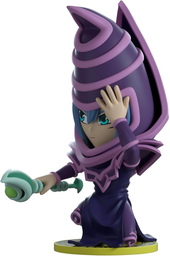 Youtooz Yu-Gi-Oh Dark Magician 5" Vinyl Figure, Yugioh Anime Dark Magician Action Figure Based on The Yu gi oh Trading Card Game and Anime Yugioh