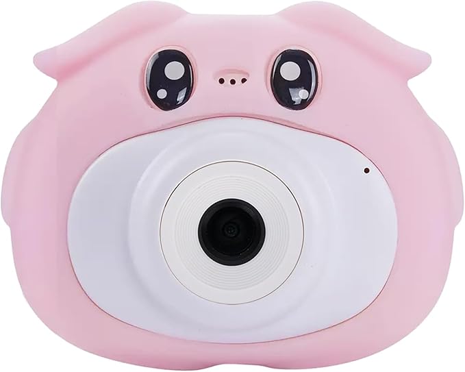 Children's HD Camera with 8MP Resolution and 1080P Video Recording, Durable Portable Design for Kids on The Move, Educational Camera for Fun and Learning (Pink)
