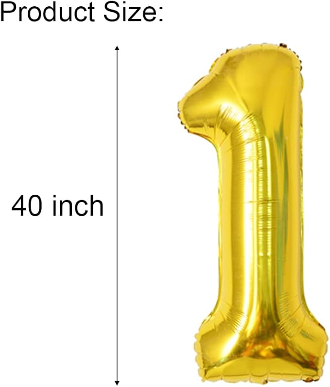 Happy Birthday Balloon Banner 40 inch 21 or 12 Balloon Number 16 Inch Happy Birthday Letters Balloons Gold Foil Mylar Balloons for 21st 12th Birthday Decorations Party Supplies
