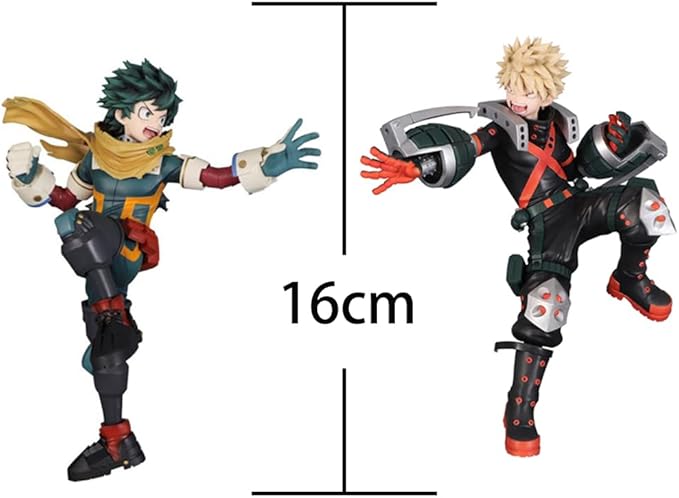 3pcs MHA Shigaraki Tomura Figure Midoriya Izuku Action Figures Battle Pose Anime Figurine MHA Collectible Statues Desktop Decoration