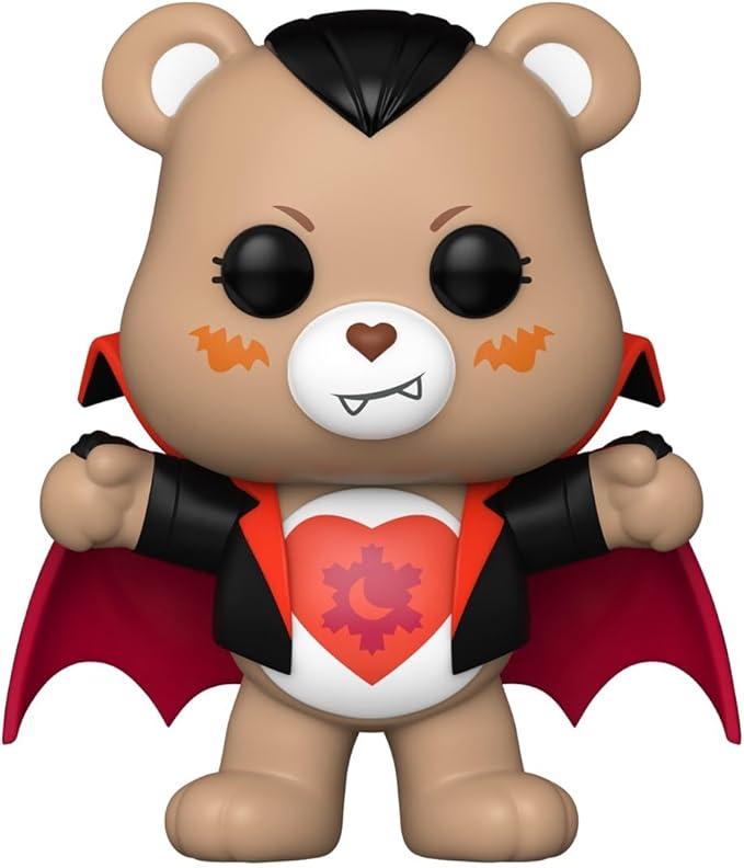 Funko POP Movies: Universal Monsters x Care Bears - Tender Heart Bear As Dracula - Collectable Vinyl Figure - Gift Idea - Official Merchandise - for Kids & Adults - Horror Fans
