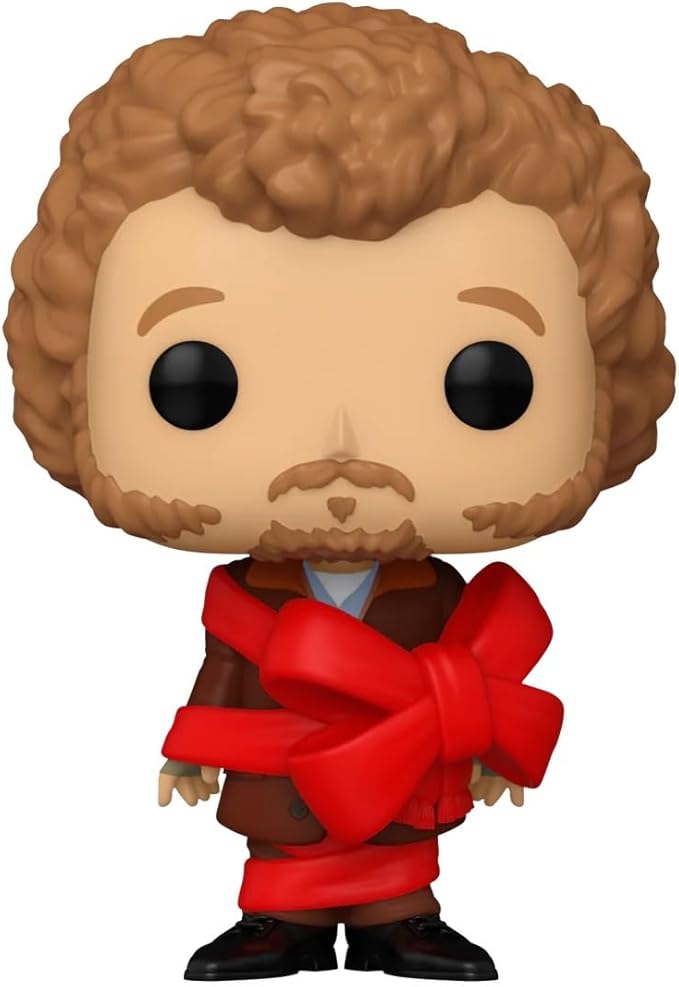 Funko Pop! Home Alone - Marv with Bow Vinyl Figure, 4.3 Inches