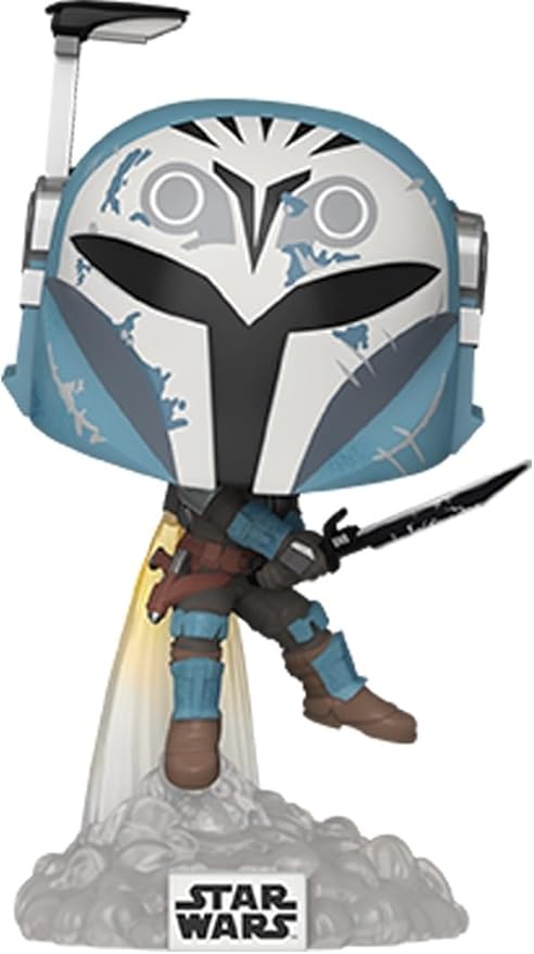 Funko POP! Star Wars: The Mandalorian - Bo-Katan Kryze with Darksaber and Jet Pack - Collectable Vinyl Figure - Gift Idea - Official Merchandise - for Kids & Adults - TV Fans