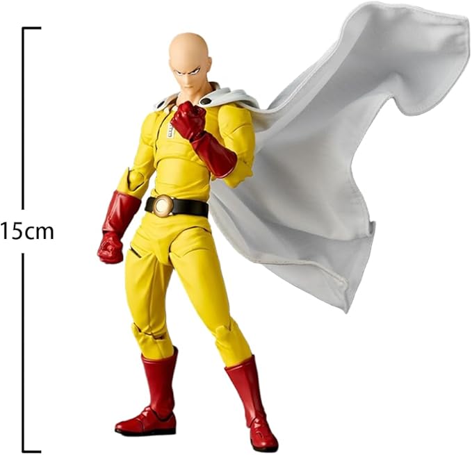 Saitam Action Figure Model - 15cm Anime Super Action Statue Saitam Figure, Articulated Joint Movable - PVC Handmade Collectible Xmas Gifts