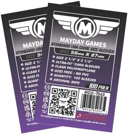 Mayday Games Blackout Hong Kong Game Accessory - Standard Card Sleeve Bundle