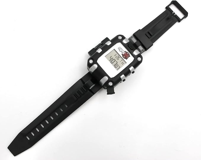 SpyX / 6-in-1 Watch - 6 Function Spy Toy Watch. Includes: Telescope Lenses, LED, Secret Message Capsules, Whistle, Signal Mirror, Hidden Compartment. Perfect Addition for Your spy Gear Collection!