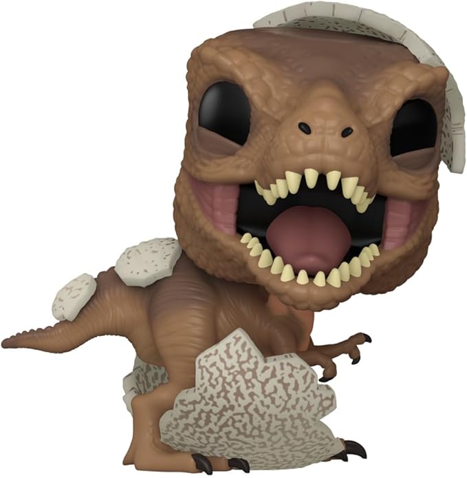 Funko Pop Movies: Jurassic Park Hatchling - Tyrannosaurus - T. Rex Hatchling - Collectable Vinyl Figure - Gift Idea - Official Merchandise - Toys for Kids & Adults - Action/Adventure Fans