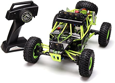 Gizmovine WLtoys RC Cars 12428 Hobby Level High Speed Fast Race Cars Monster Truck 35mph Four-Wheel Drive Rock Crawler Electric Remote Control Off-Road Vehicle