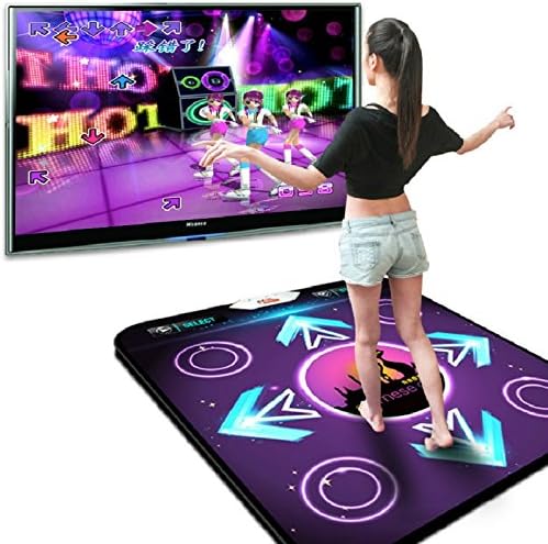 Non-Slip Dance Pad Dancing Mat, PC USB Dancing Mat Compatible for PC AV Video Game