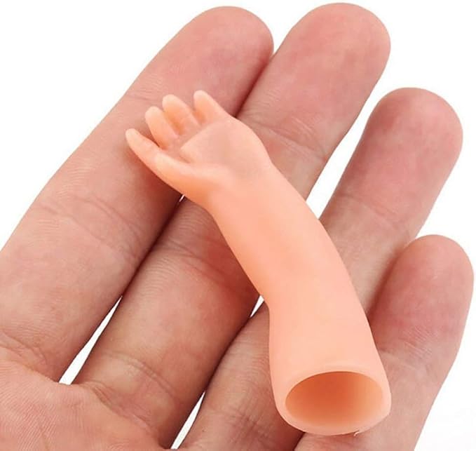 3Pcs Little Hand Coin Disappeared Trick Tools Close-Up Magic Show Props Stylish and Popular Durable Joke Magic Coins Disappear Gimmicks, Magic Kits and Accessories, Novelty and Gag Toys