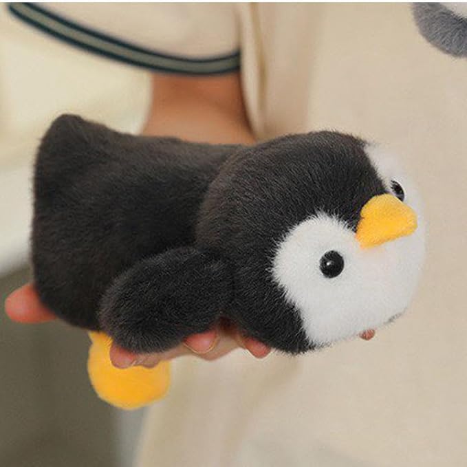 Penguin Stuffed Animal Cute Plush Doll Toy 8 inch for Girls Boys Christmas(pa Penguin Black)