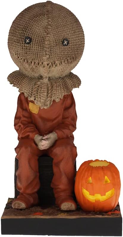 Royal Bobbles Trick 'R Treat Sam Sitting Collectible Bobblehead Statue