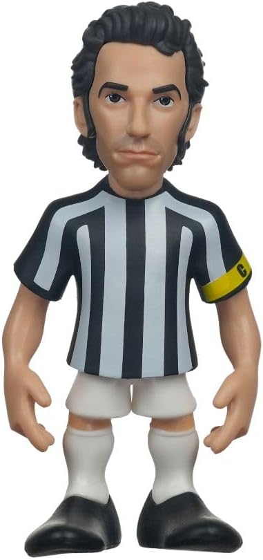 MINIX Alessandro Del Piero Juventus 12cm Figure - Collectible Del Piero Figure Sports Football Icon Range for Fans