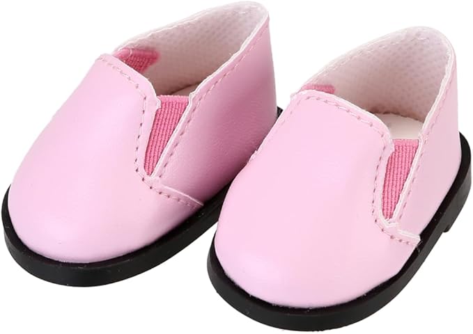 7 Pairs Doll Shoes Fits 14.5 Inch Doll American Wellie Wishers Doll Accessories