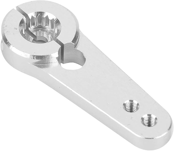 Acouto Aluminum Alloy Servo Horn 15T Arm 1/5 Truck - RC Half Arm Horn 44mm Part - Toys & GamesRemote & App Controlled Vehicles & /Remote & App Controlled Vehicle/Servos & /Servo Horns (Silver)
