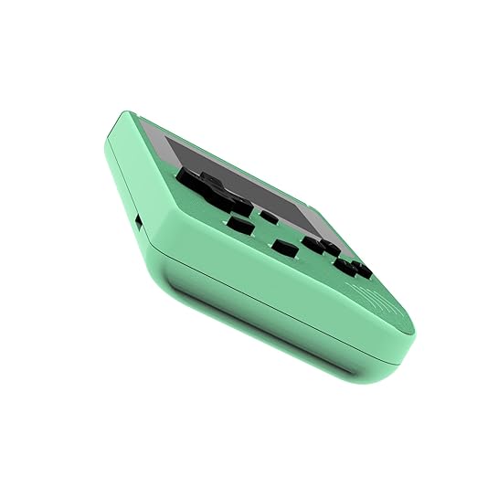 Retro Gaming Console, Built-in 400 Classic Retro Game Console, 3.0 Inch IPS Screen Retro Handheld Game Console, 1020mAh Rechargeable Battery, Portable Arcade Video Gaming Console (Green)