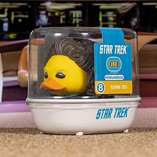 TUBBZ Deanna TROI Vinyl Rubber Duck Figure – Official Star Trek Merchandise – Sci-Fi TV, Movies & Video Games