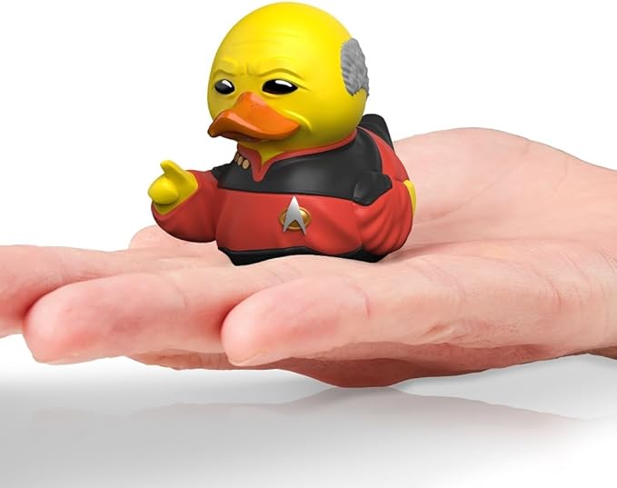 TUBBZ Mini Jean-Luc Picard Collectible Vinyl Rubber Duck Figure - Official Star Trek Merchandise - Sci-Fi TV, Movies & Video Games
