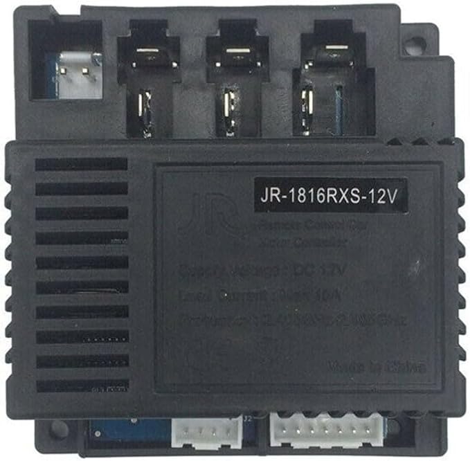 JR-RX-12V 6V 24V Electric Vehicle Receiver Module for Remote Control Toy Car Parts, RC 1, RC 2, RC 3, RC 4, JR-RX-6V, JR-RX-6V receiver, Children Electric Car Remote Control(JR1816RXS-12V Receiver)