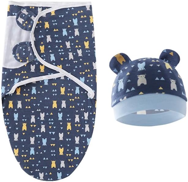 Reborn Baby Doll Blanket Accessories for 17-22 Inch Reborn Dolls Girls/Boys Soft Cotton Blue Bear Blanket 2pcs Toddler Dolls Clothing