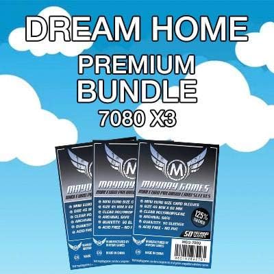 Mayday Games Dream Home Game Accessory - Premium Card Sleeve Bundle