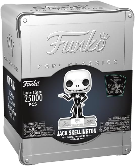 Funko Pop! Disney Classics: NBC Nightmare Before Christmas - Jack Skellington 25th Anniversary (Fun Fest 2023 Shop Exclusive)