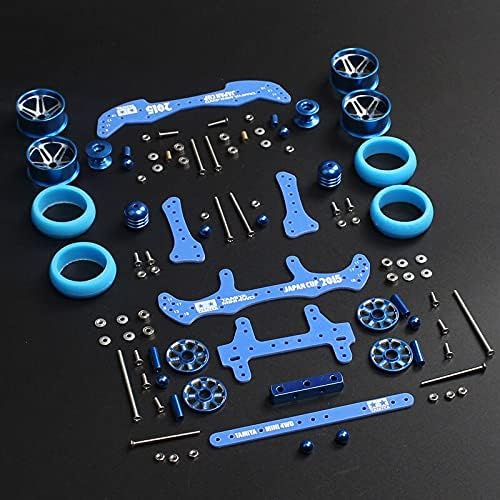 1 Set MA/AR Chassis Modification Spare Parts Set Kit with FRP Parts for Tamiya Mini 4WD RC Car Model - (Color: H009-Red)