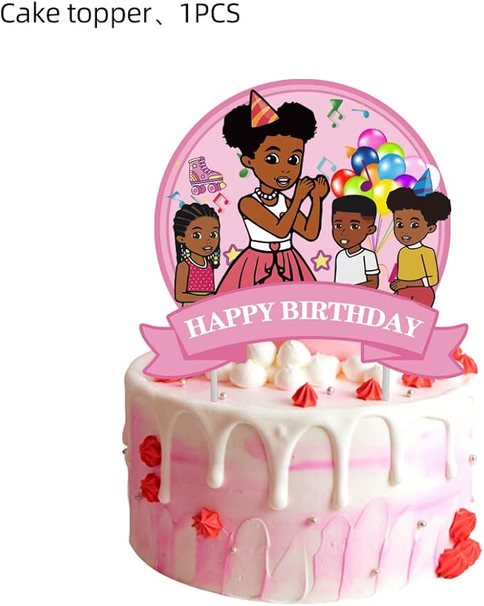 25pcs Children Cake Toppers Cupcake Toppers Cake Decorations,Children Birthday Party Supplies Decorations (8)