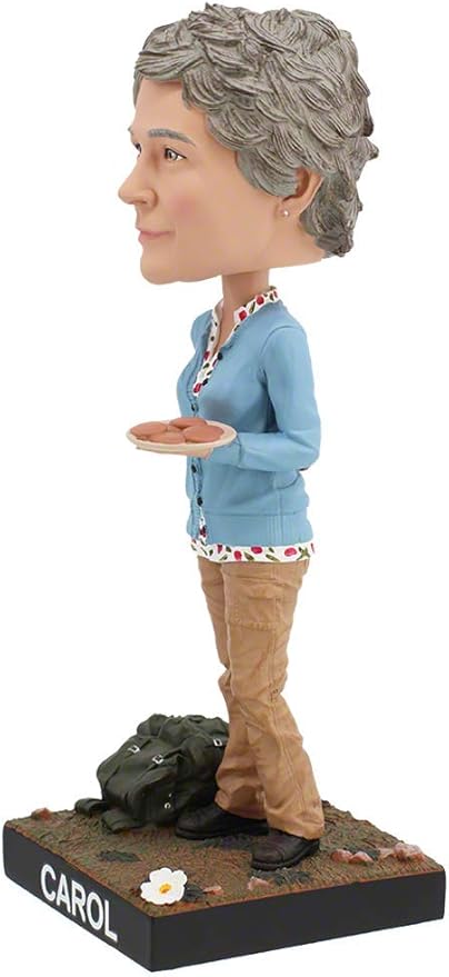 Royal Bobbles The Walking Dead Carol Peletier Bobblehead, Premium Polyresin Lifelike Figure, Unique Serial Number, Exquisite Detail