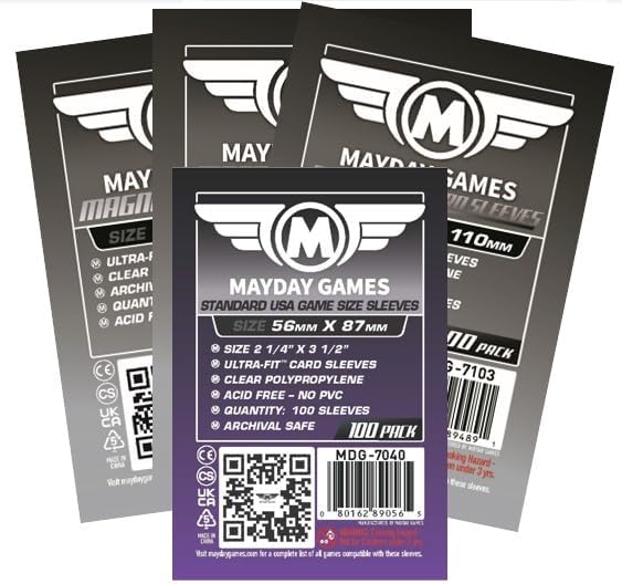 Mayday Games Fabled Fruit Game Accessory- Standard Card Sleeve Bundle
