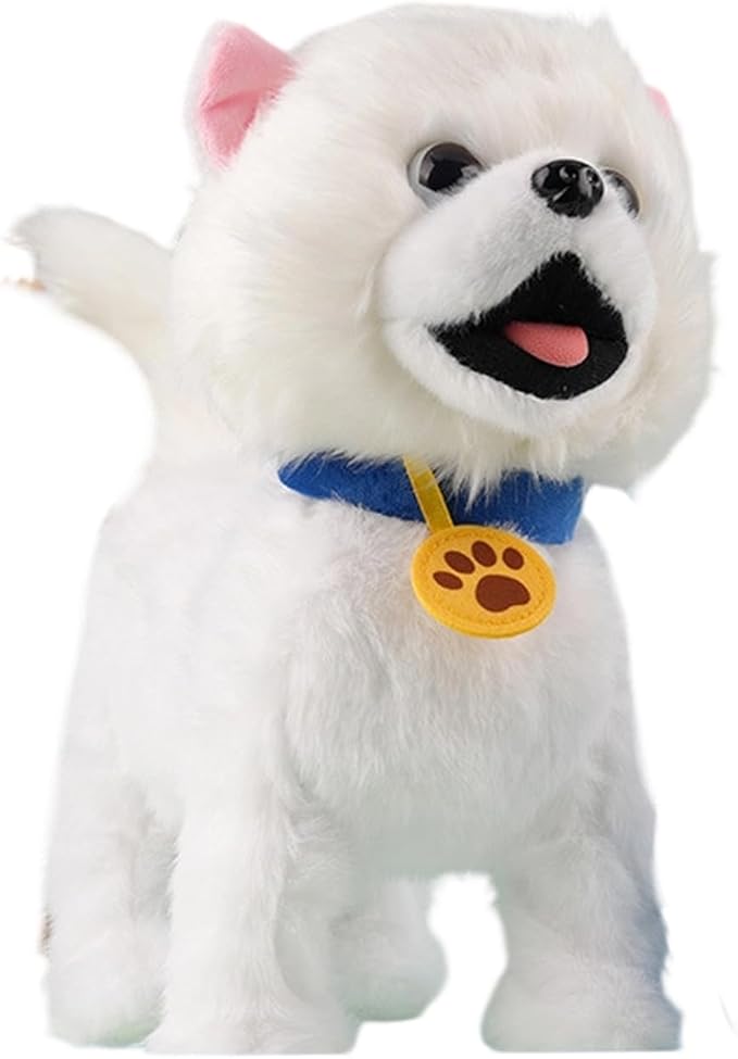 2026 Wuffy Robot Dog Toy, Wuffy Robot Puppy, Realistic Moving Electric Dog Toy, Interactive Robot with Touch Sensing Voice, F