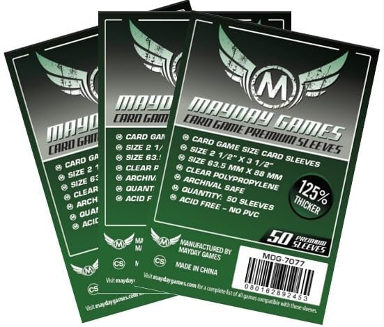 Mayday Games Robot Quest Arena Premium Card Sleeve Bundle