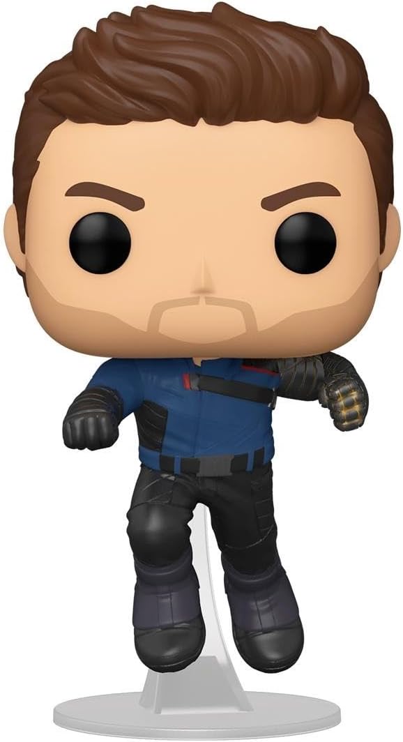 POP Funko Marvel: The Falcon and The Winter Soldier - Winter Soldier Multicolor, 3.75 inches, Standard