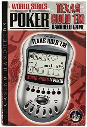 Excalibur World Series Poker, Texas Hold'em Handheld Game, New in Box