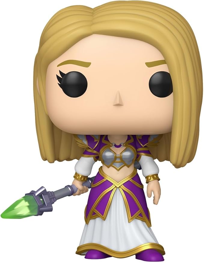 Funko Pop! Games: World of Warcraft - Jaina Proudmoore - Collectable Vinyl Figure - Gift Idea - Official Merchandise - Toys for Kids & Adults - Video Games Fans - Model Figure for Collectors
